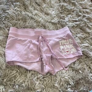 Y2K 2008 Victoria’s Secret, My Favorite Things PINK Shorts with Rhinestones
